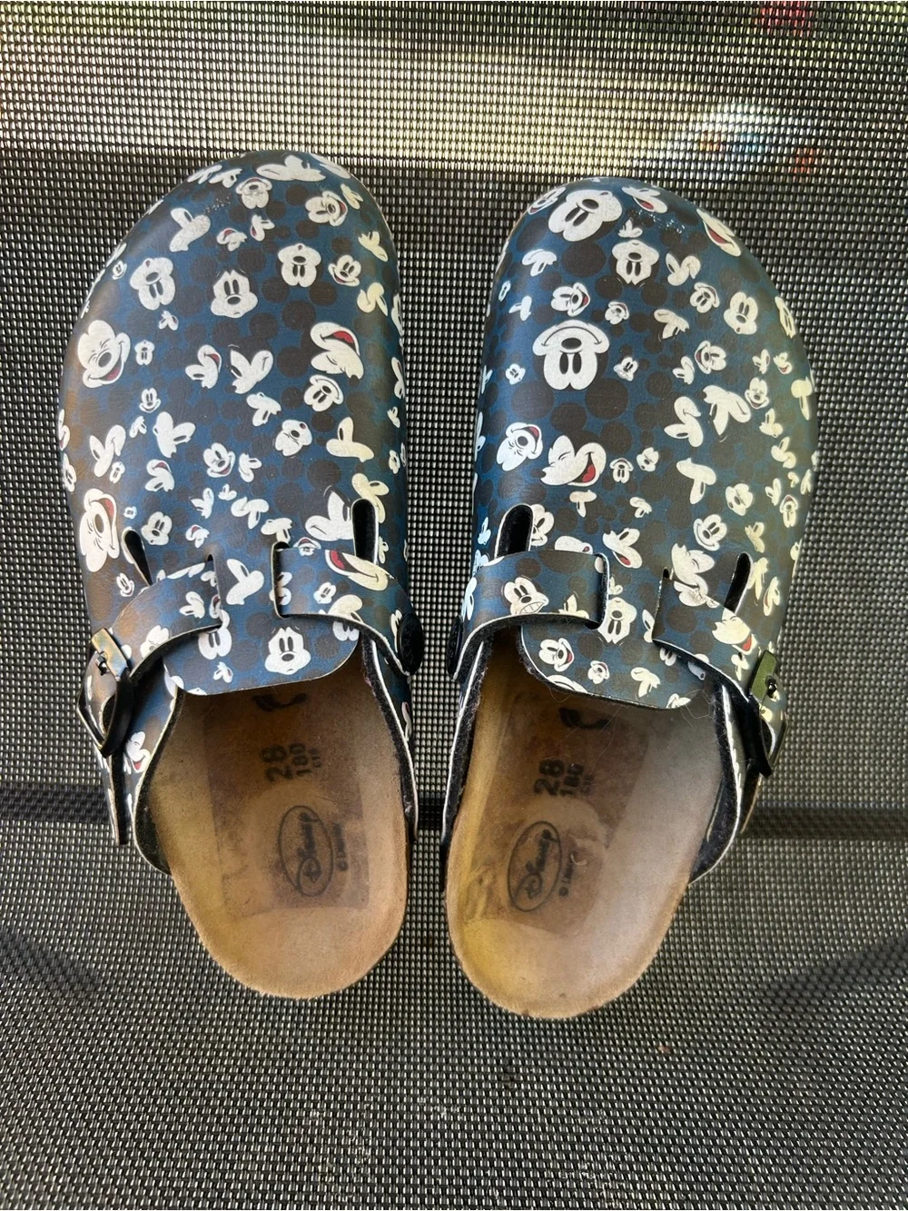 Birkenstock Birkis Disney Mickey Mouse Slide